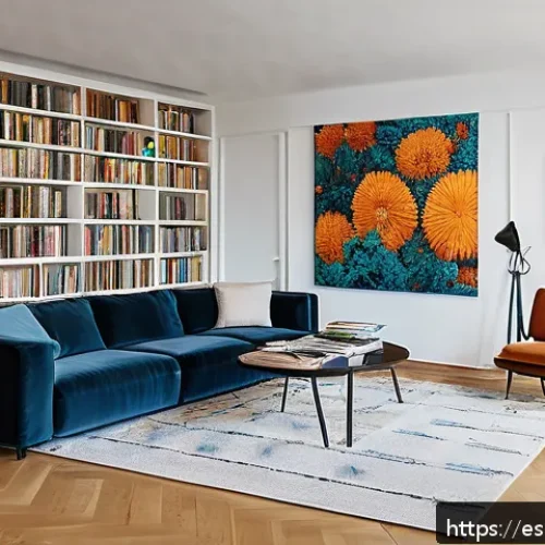 Home 31 미술평론가의 지속 가능한 커리어 - A modern digital art critic’s cozy home studio, featuring multiple high-resolution screens displayin...